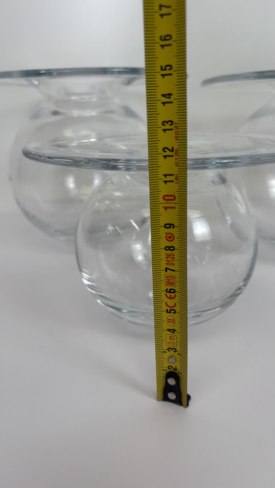 Image 1 of 3 x Nanny Still Saturn Glasvasen Set Stil von Riihimäen Lasi