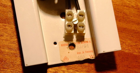 Image 1 of zware ijsglazen WANDLAMP uit het midden van de eeuw, jaren 60, 70 schans hustadt-leuchten