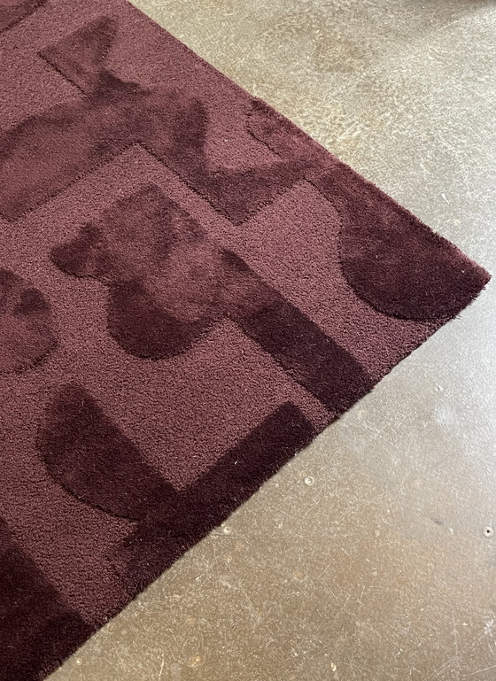 Image 1 of Tappeto murale Twinset Brink en Campman Burgundy