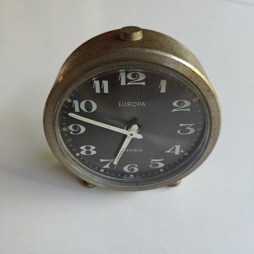 Sveglia meccanica vintage Europa – Prodotta in Germania – Design di metà secolo