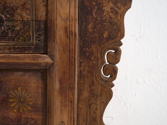 Antique carved console in pine wood – China, circa 1900 – Iron (photo 29 of 40)