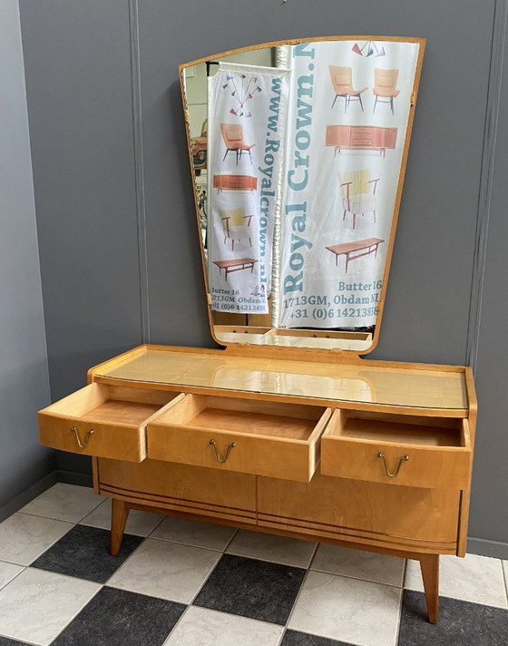 Image 1 of Dressing table wit large mirror 1960s