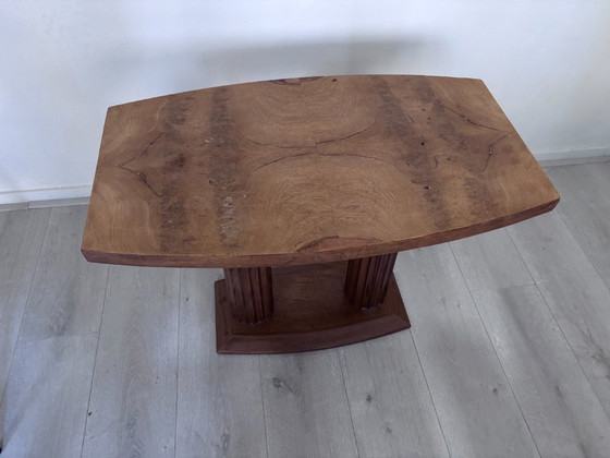 Antiker (Art-déco) Couchtisch aus Holz – Couchtische, Wood (photo 2 of 6)