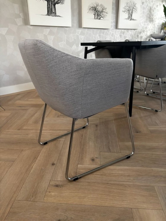 Image 1 of Bolia Kimono dining chairs (8x)