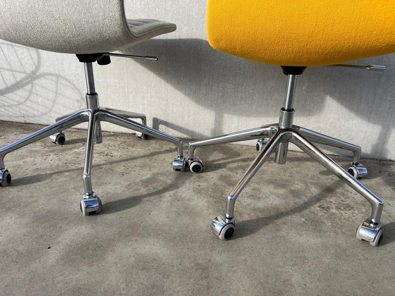 Image 1 of 2x Cappellini Lotus Bureaustoelen