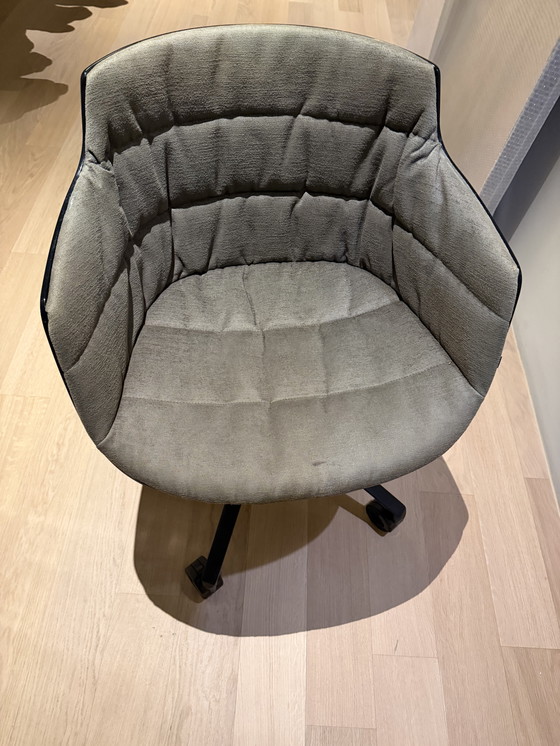 Image 1 of MDF Italia Flow Slim bureaustoel, zwart