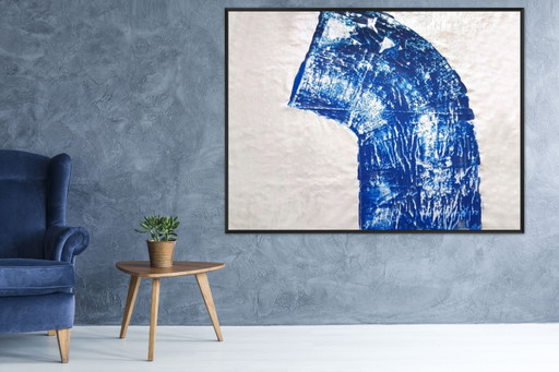 Jürgen Angeler - Blauwzilveren stijl - XXL