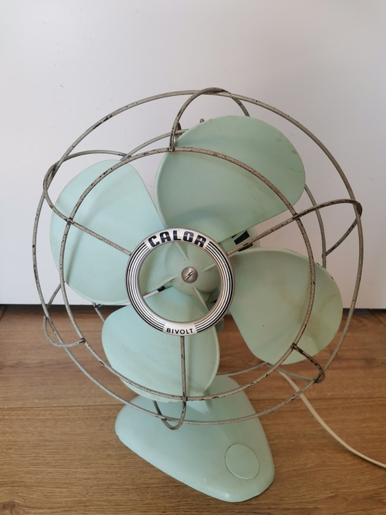 Image 1 of Vintage Ventilator Mintgroen Calor