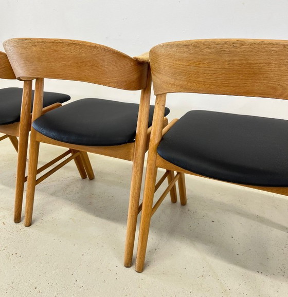 Image 1 of Sillas de comedor Kai Kristiansen Modelo 32, Korup Møbelfabrik.