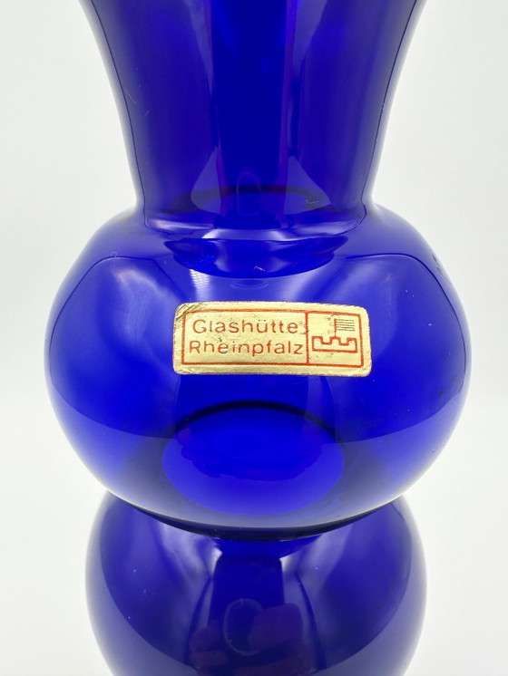 Image 1 of Jarrón de vidrio soplado Glashütte Rheinpfalz