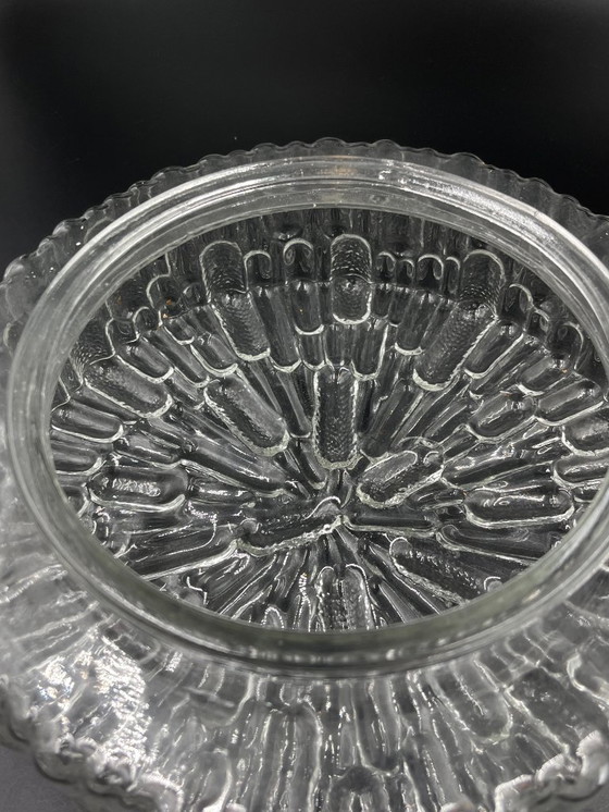 Image 1 of Massive molded glass ceiling light