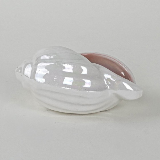 Image 1 of Porcelain seashell, Italian design, 1970s, production: Italy