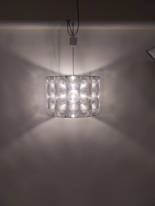 1 x space age psychedelic pendant lamp 1980's