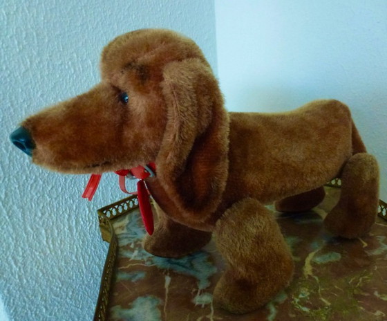 Image 1 of Schuco Trip-Trap Dog 7220 Dachshund (Dackel).