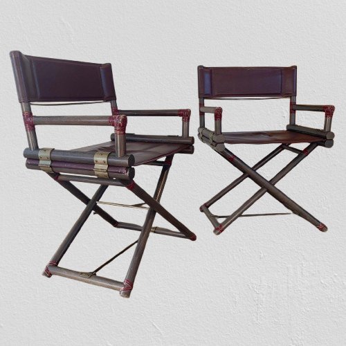 Image 1 of Sedie da regista X di Mc Guire per Lyda Levi