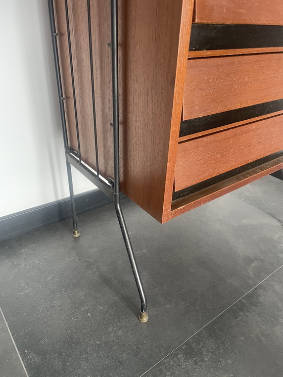 Image 1 of Vintage modular string wall system with drawers
