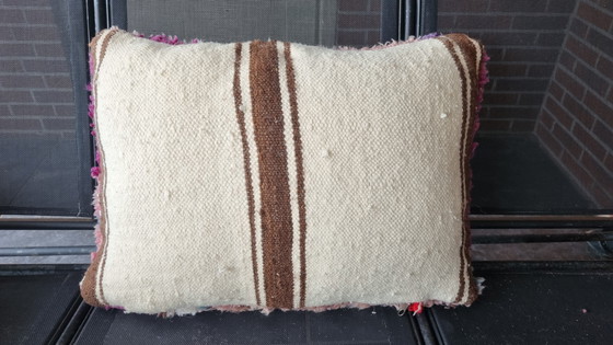 Image 1 of Berber vintage kussenset, sier kussen set