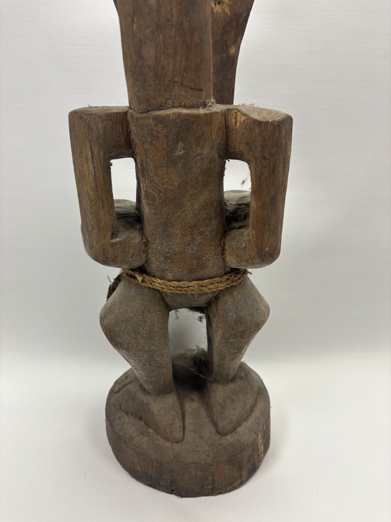 Image 1 of Estatua de Songye Nkisi – República Democrática del Congo – Auténtica pieza de arte tribal (60 cm)