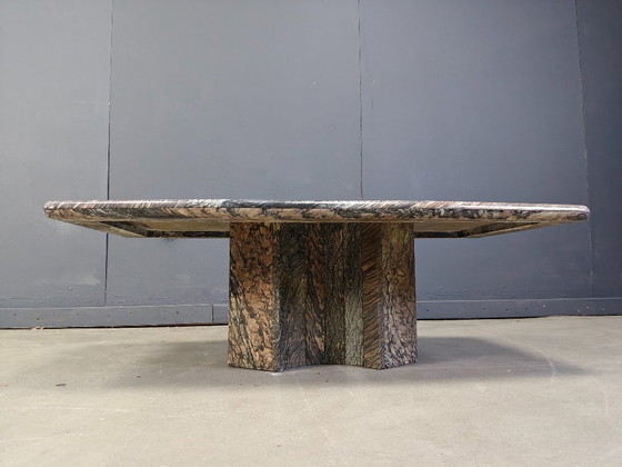 Image 1 of Couchtisch aus Marmor, 1970er Jahre