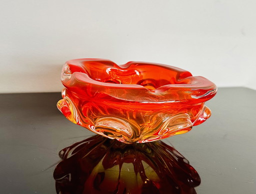 Murano asbak vintage 