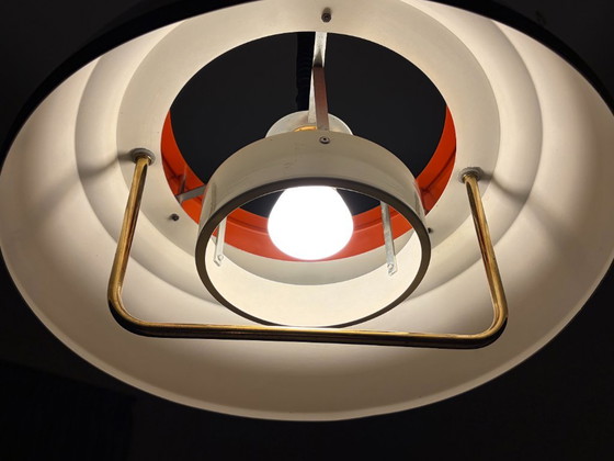Suspension vintage mid-century Lakro Amstelveen – Metal (photo 10 of 13)