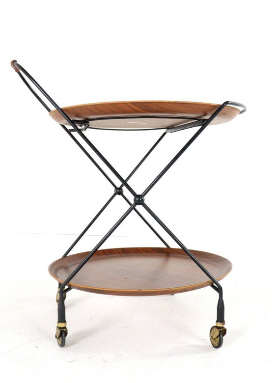 Image 1 of Paul Nagel for JIE Gantofte trolley vintage