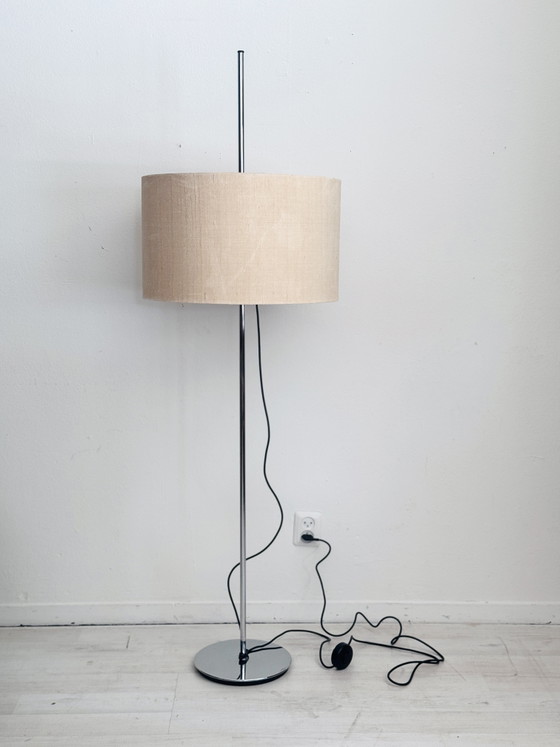 Image 1 of Vintage minimalistische vloerlamp Staff Leuchten jaren 60