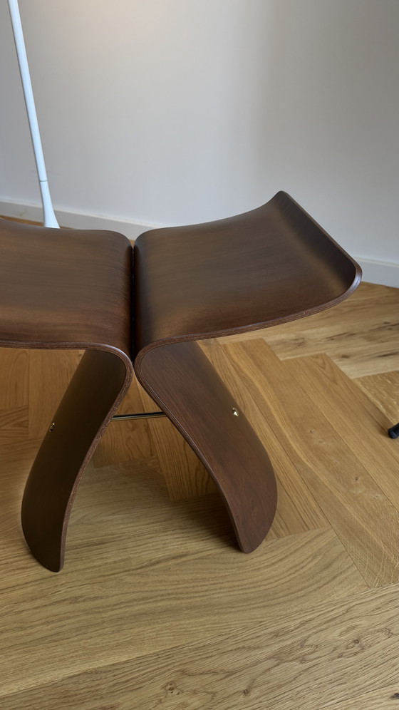 Image 1 of Vitra Butterfly Tabouret Palissandre