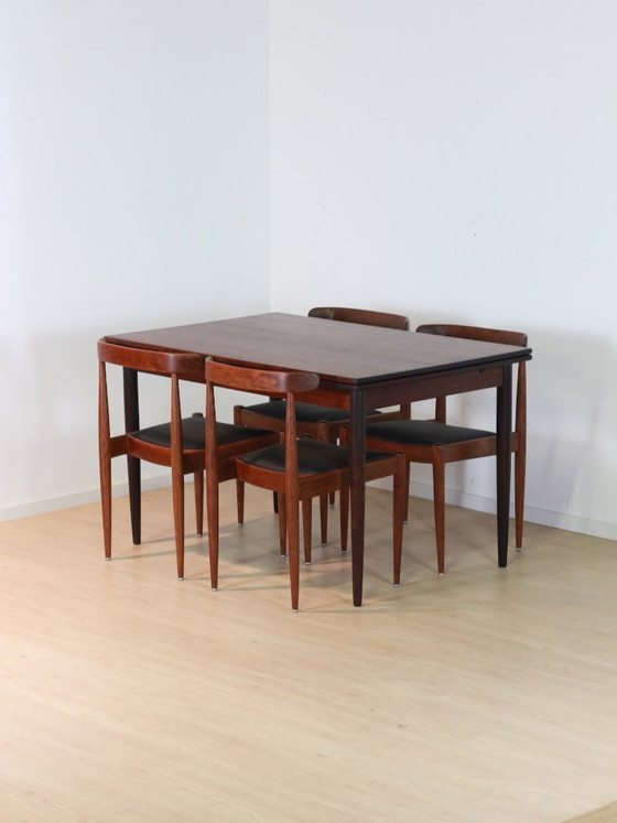 vintage Eettafel (uitschuifbaar) – Palissander – Hout (photo 13 of 15)