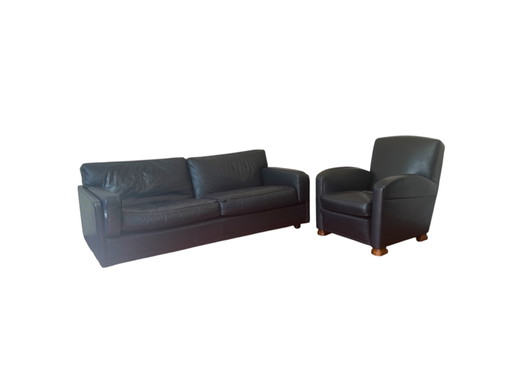 Poltrona Frau Sofa set + Armchair