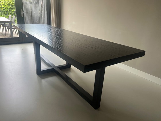Image 1 of Puuur Interiors tafel eiken zwart