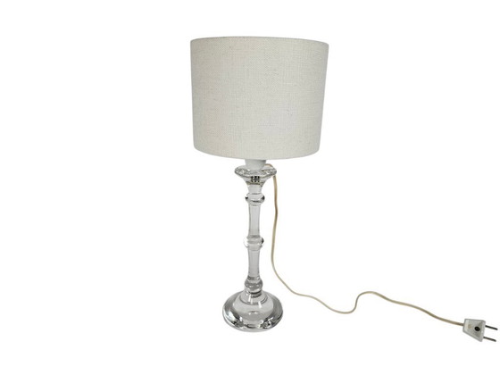 Image 1 of Ingo Maurer für Vall St Lambert – Tischlampe – mundgeblasen – 1960er Jahre