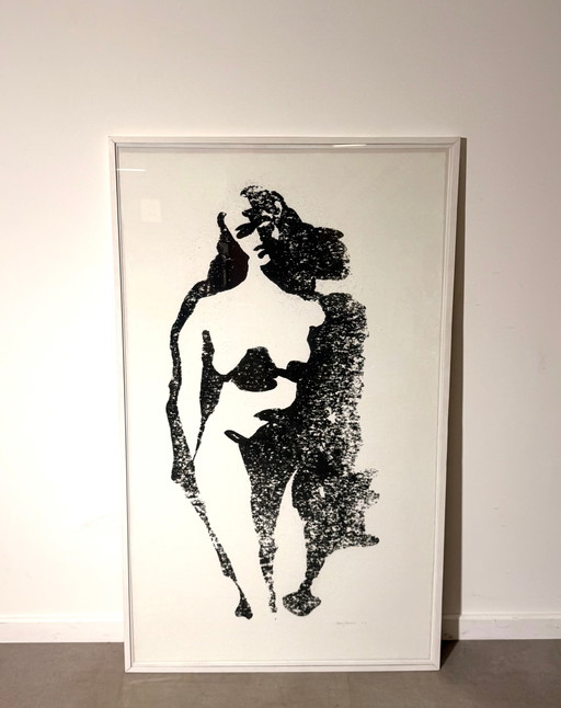 Maurits Van Saene – Épreuve d’Artiste Gesigneerde litho