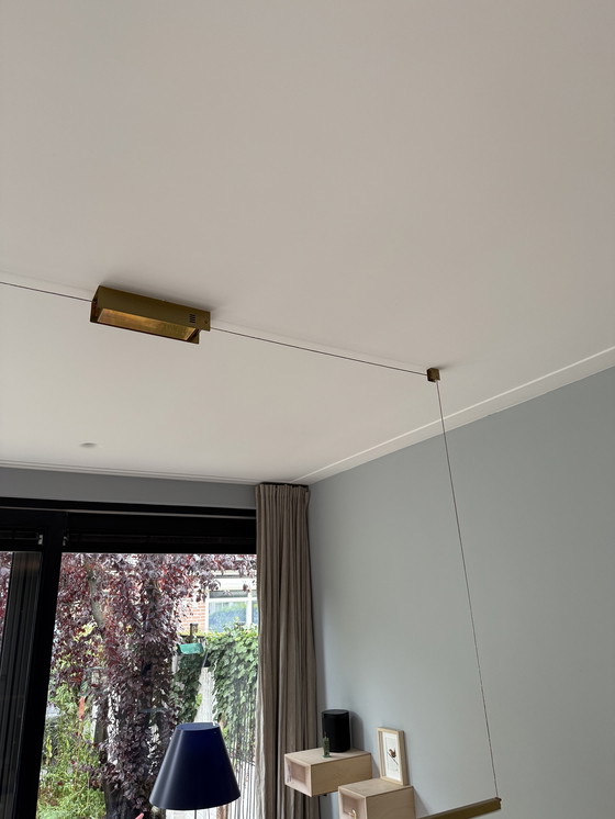 Image 1 of Piet Hein Eek Streeplamp 170 messing