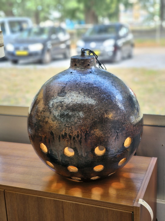 Brutalist Sejer Keramik Pendant Lamp (60s/70s) – Ceramic (photo 7 of 9)