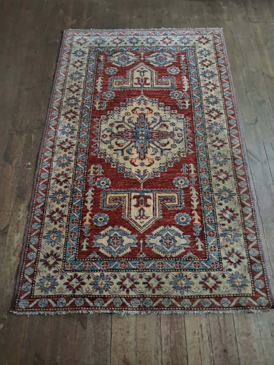 Handgemaakt Shirvan Vloerkleed 202×125cm, Vloerkleden en tapijten, Wol, Meerdere kleuren (foto 14 van 14)