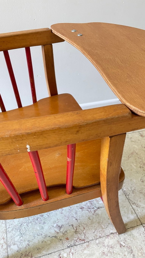 Image 1 of Poltrona per bambini in legno vintage Baumann