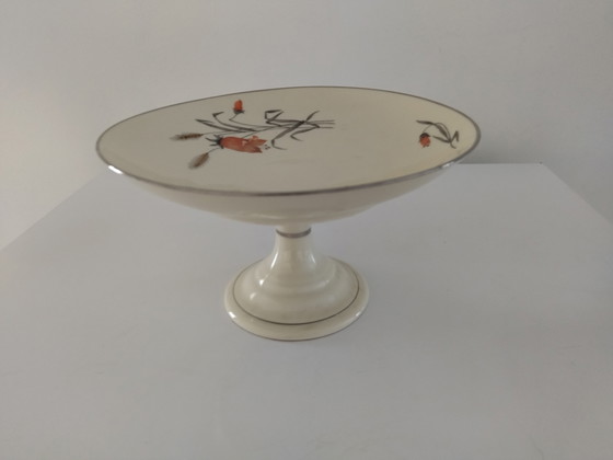 Art Deco Fruit Bowl/Compotier on Stand, 1918-1930 – Robert Hank, Tableware, Porcelain (photo 3 of 13)