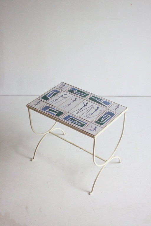 Table d'appoint en céramique de Hans Wagner