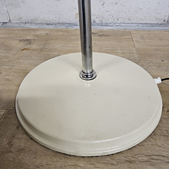 Image 1 of Vintage chrome/white Bauhaus floor lamp Gubi Bestlite BL3 (Best and Lloyd West Midlands)