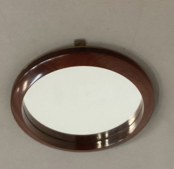 Image 1 of Vintage Sixties Swedish Teak Mirror