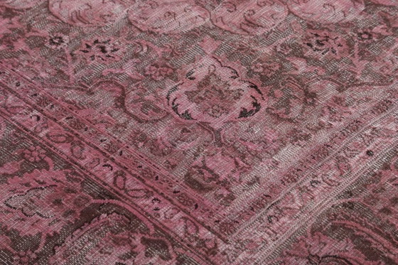 Image 1 of Handgeknoopt vintage kunsttapijt 375x280