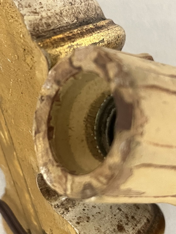 Image 1 of Antique pair of wall lamps from the 1800s