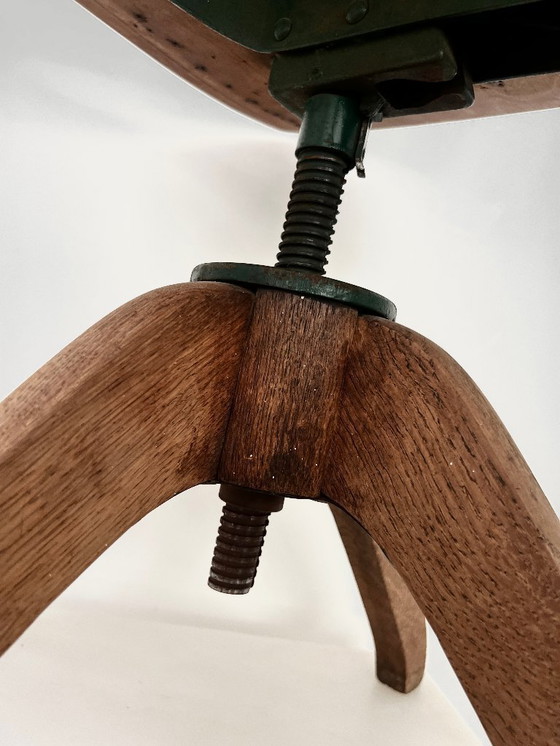 Image 1 of Wooden office chair 1930s, Atvidaberg Sweden