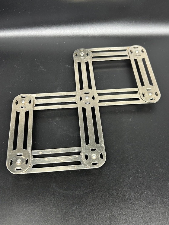 Image 1 of 1950s metal trivet