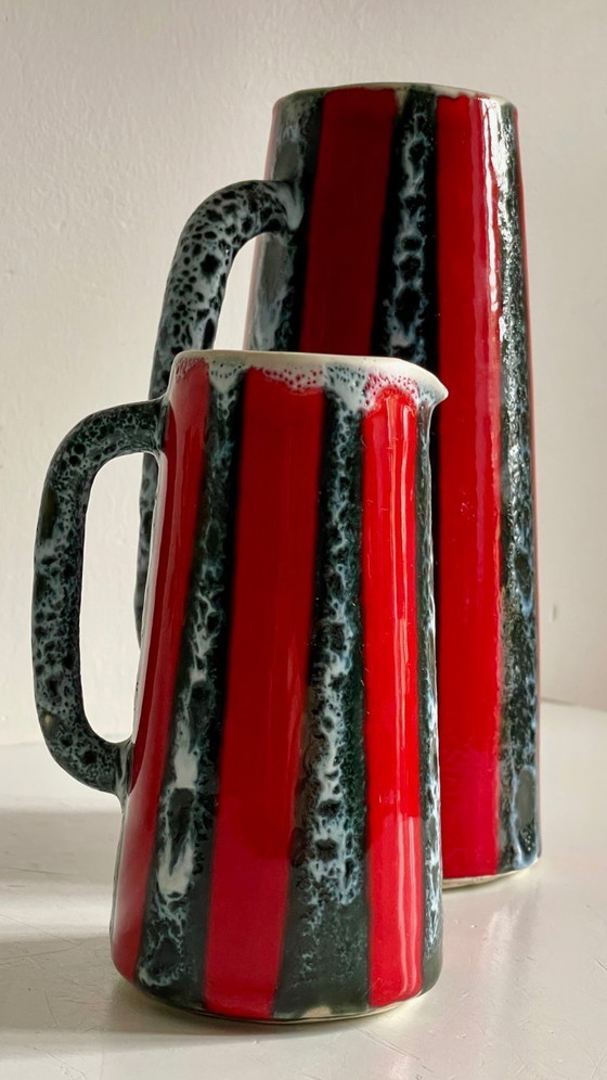 Image 1 of VALLAURIS VASES Art Ceramics Luc Vintage