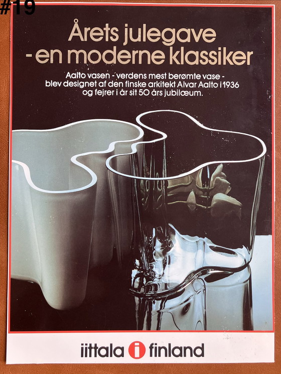 Image 1 of Materiale pubblicitario dal design vintage anni '80 e '90