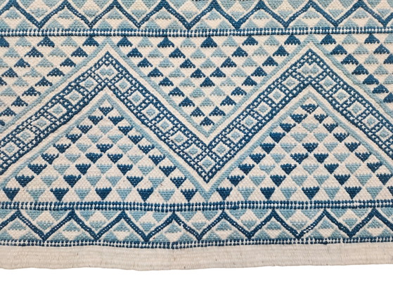 Image 1 of Tappeto Kelim orientale annodato a mano, Soumak, Tunisia, 154x238 cm.