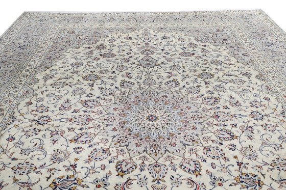 Image 1 of Tappeto persiano Kashan 4,12 x 2,98 Tappeto orientale pregiato n. 24643