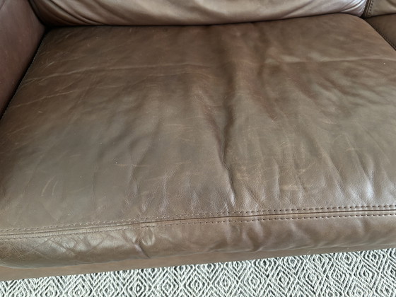 Image 1 of Bellissimo divano in pelle marrone cholade